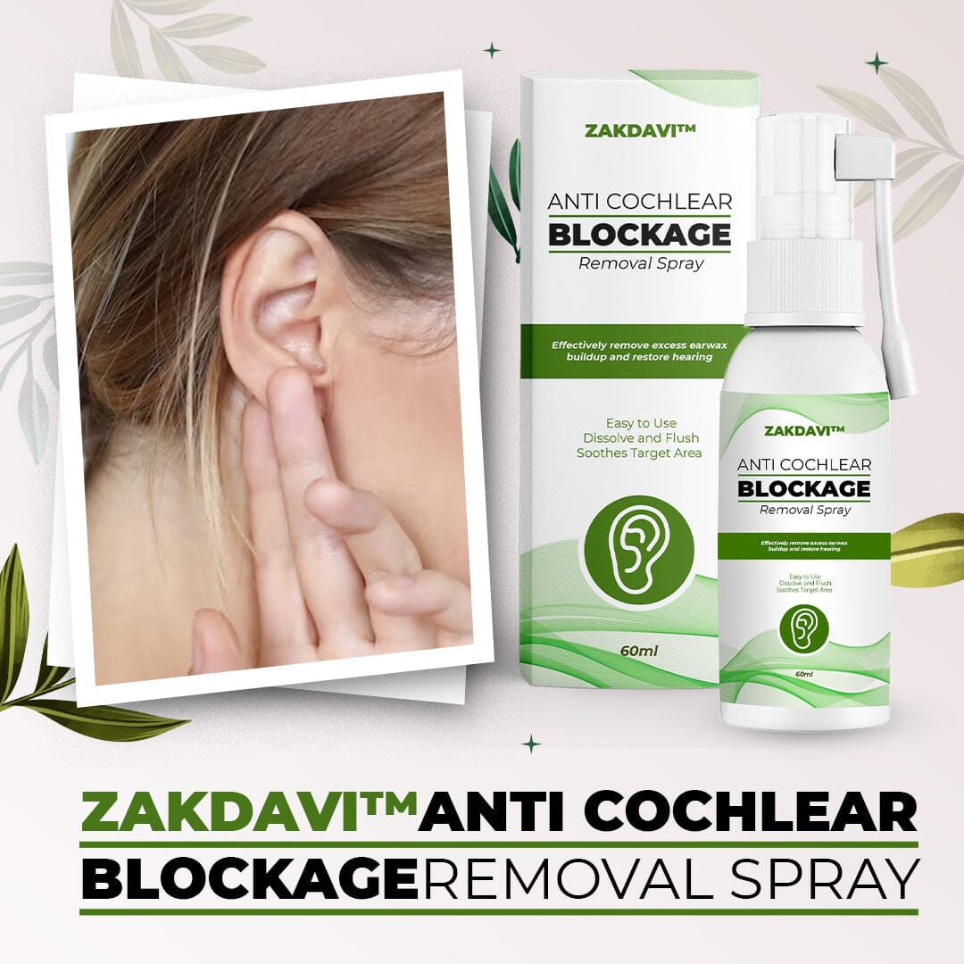 Zakdavi™️ Anti Cochlear Blockage Removal Spray